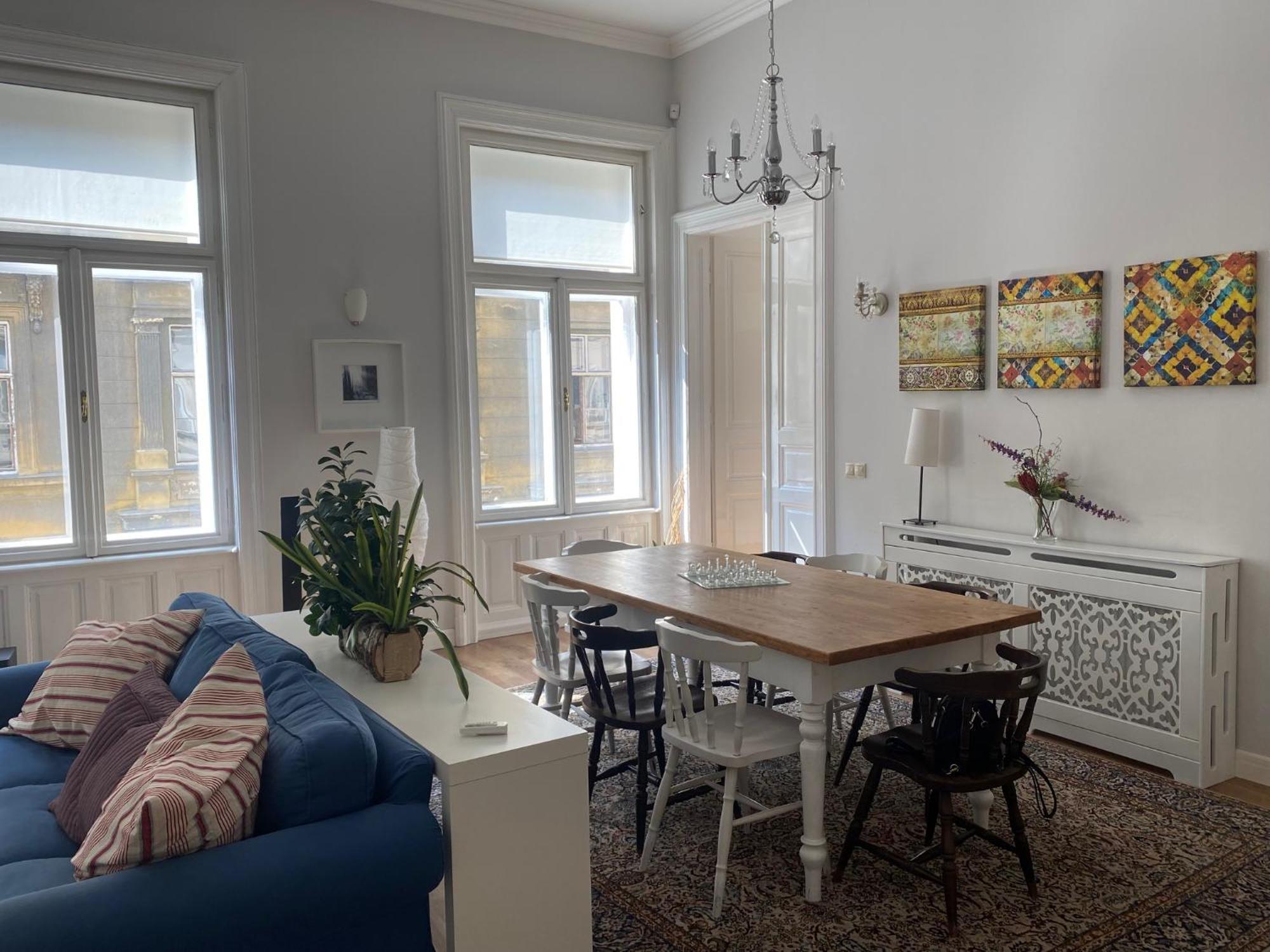 Urban Haven - 3 Beds, 3 Baths, Free Parking, Near Central Market Budapest Eksteriør billede